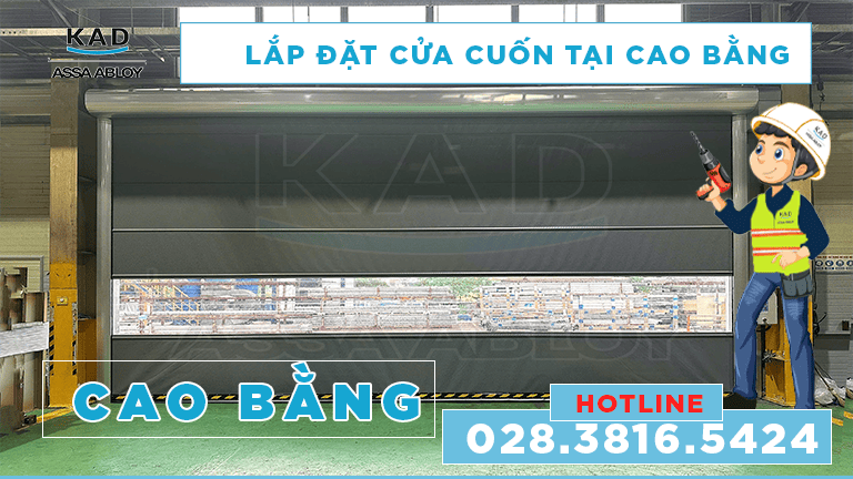 cửa cuốn nhanh tại cao bằng