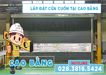 cửa cuốn nhanh tại cao bằng