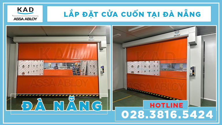 kad lắp đặt cửa cuốn nhanh tại đà nẵng