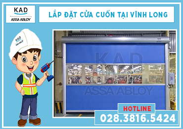 lắp đặt cửa cuốn nhanh tại vĩnh long