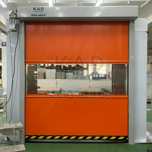 cửa cuốn nhanh kad1000 màn cam