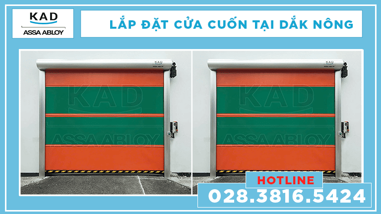 cửa cuốn nhanh pvc kad tại dắk nông