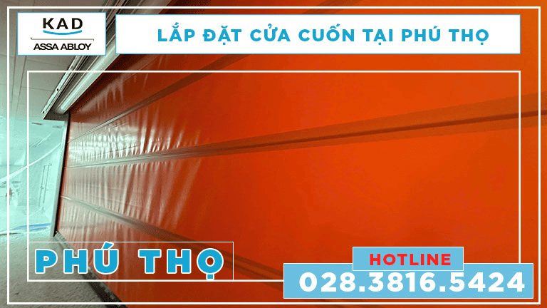 lắp đặt cửa cuốn nhanh tại phú thọ nhanh chóng