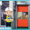 cửa cuốn nhanh nhà xưởng kích thước nhỏ