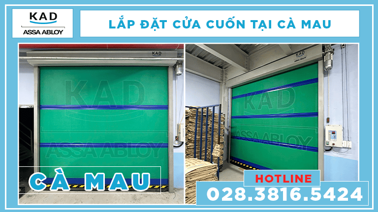 cửa cuốn nhanh tại cà mau