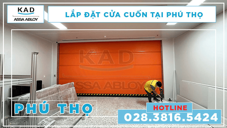 cửa cuốn nhanh chất lượng tại phú thọ