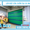 lắp đặt cửa cuốn nhanh cà mau