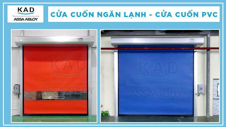 cửa cuốn nhanh kho lạnh cửa cuốn ngăn lạnh