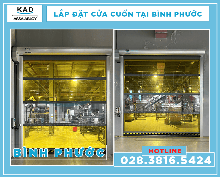 cửa cuốn nhanh tại bình phước