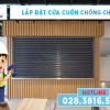 lắp đặt cửa cuốn chống cháy