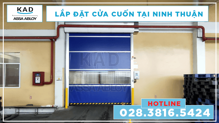 cửa cuốn nhanh kad tại ninh thuận
