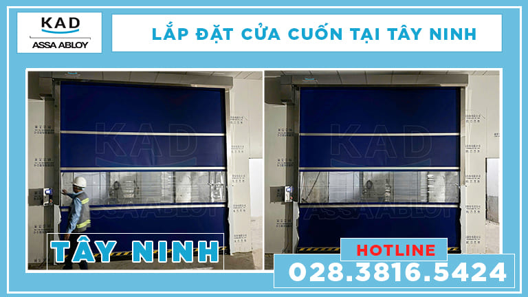 cửa cuốn nhanh tại tây ninh
