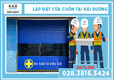 cửa cuốn nhanh tại hải dương