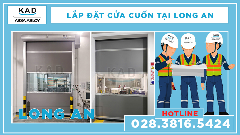 cửa cuốn nhanh tại long an