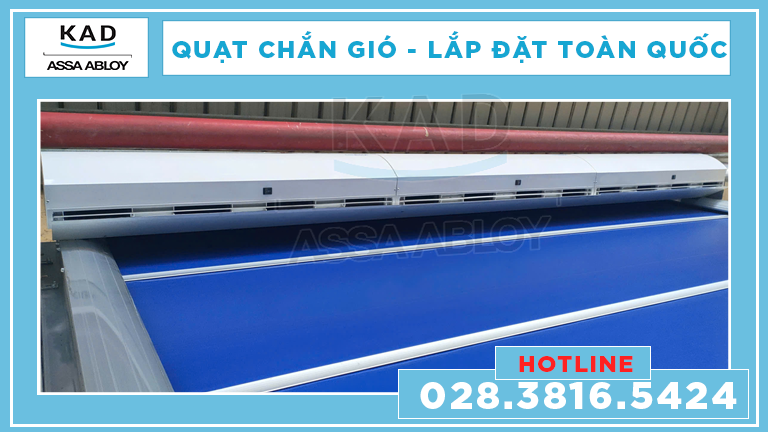 cấu tạo của quạt chắn gió