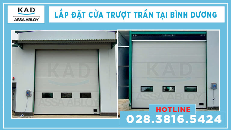cửa trượt trần tại bình dương