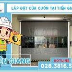 lắp đặt cửa cuốn nhanh tại tiền giang