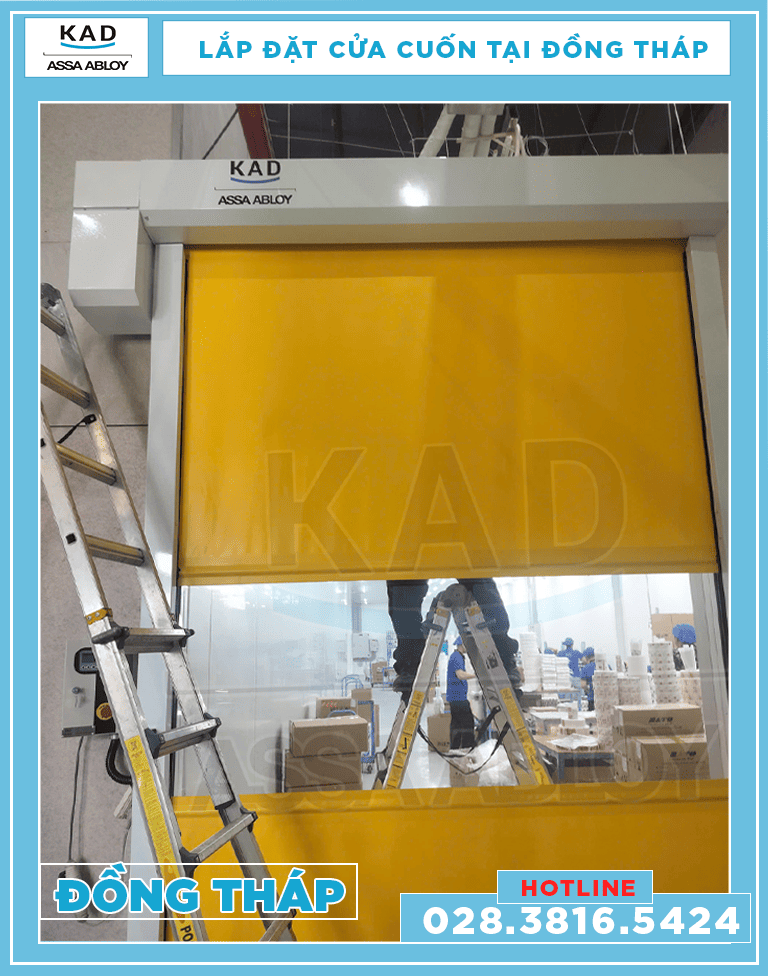 ưu điểm lắp đặt cửa cuốn nhanh kad tại đồng tháp 