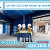lắp đặt cửa cuốn nhanh tại indonesia