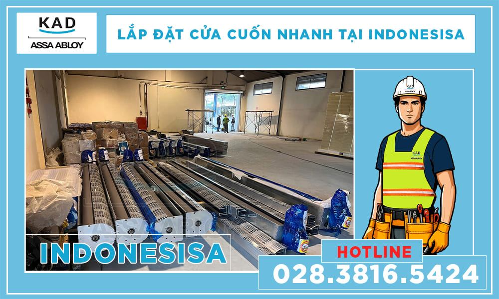 cửa cuốn nhanh tại indonesia