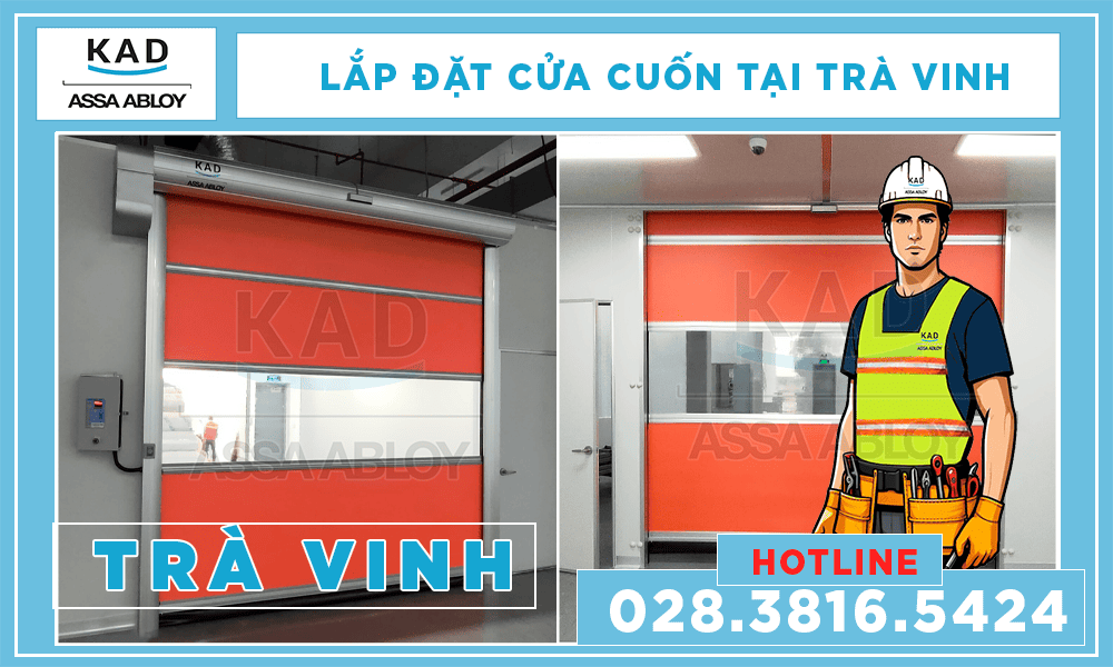 Cửa cuốn tốc độ cao KAD vận hành cảm biến tự động)
