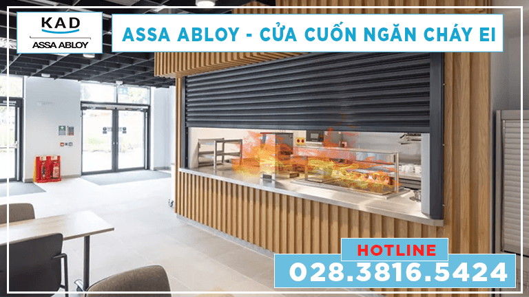 ưu điểm cửa cuốn chống cháy ei