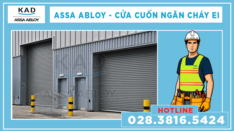cửa cuốn ngăn cháy ei