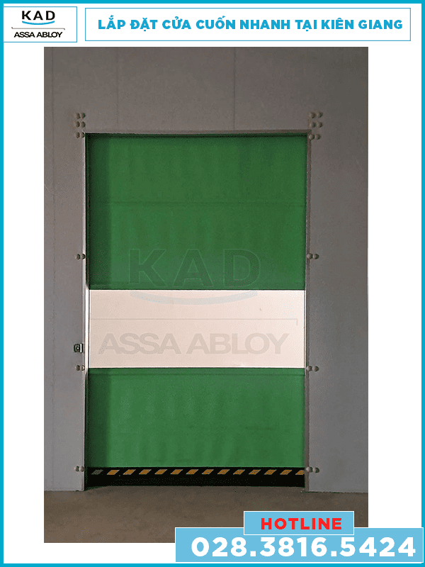 lắp đặt cửa cuốn nhanh tại kiên giang