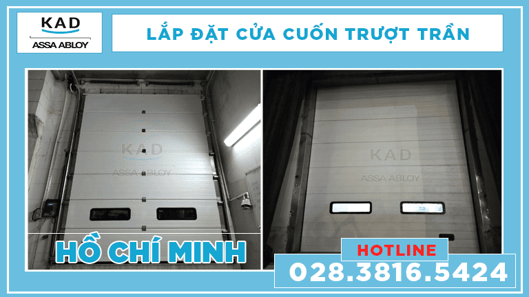 lắp đặt cửa trượt trần ở hồ chí minh