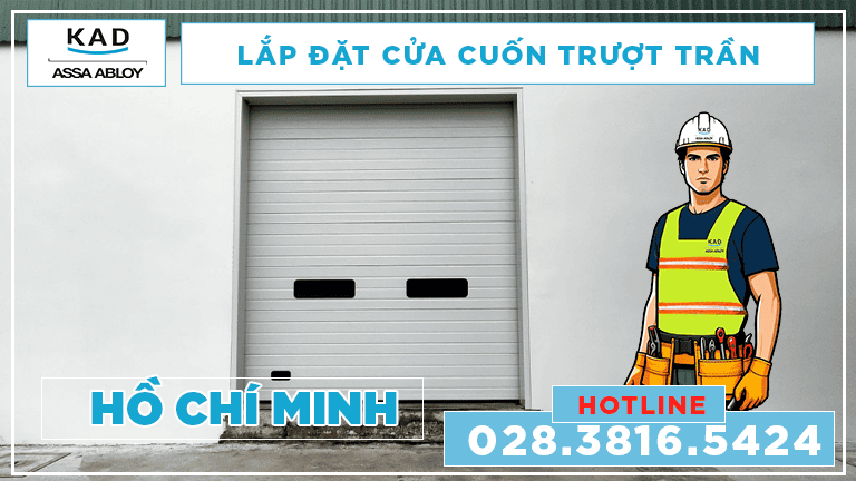lắp đặt cửa trượt trần tại hồ chí minh nhanh chóng