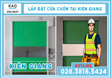 lắp đặt cửa cuốn nhanh tại kiên giang