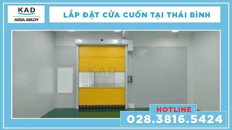 cửa cuốn nhanh kad tại thái bình
