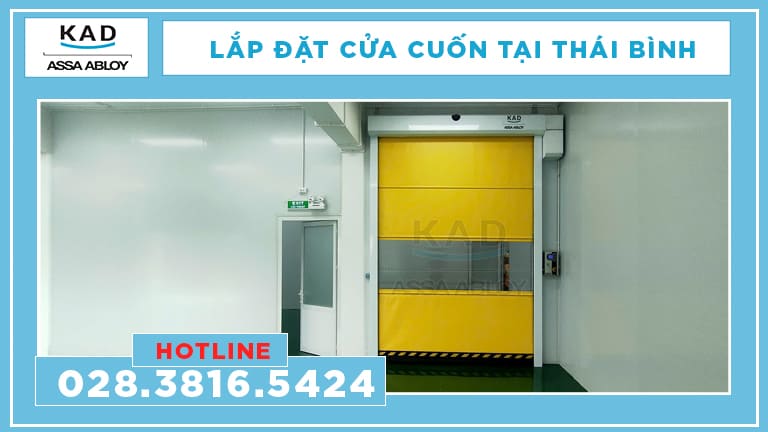 cửa cuốn nhanh kad tại thái bình 
