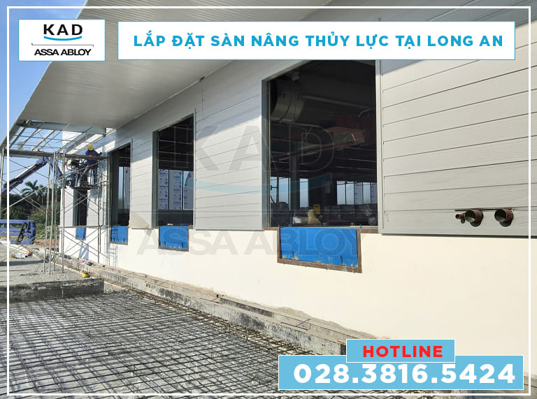 sàn nâng thủy lực tại long an