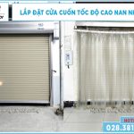 cửa cuốn nhanh nan nhôm lắp đặt toàn quốc