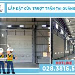 cửa trượt trần lắp đặt tại quảng nam
