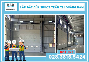 cửa trượt trần lắp đặt tại quảng nam