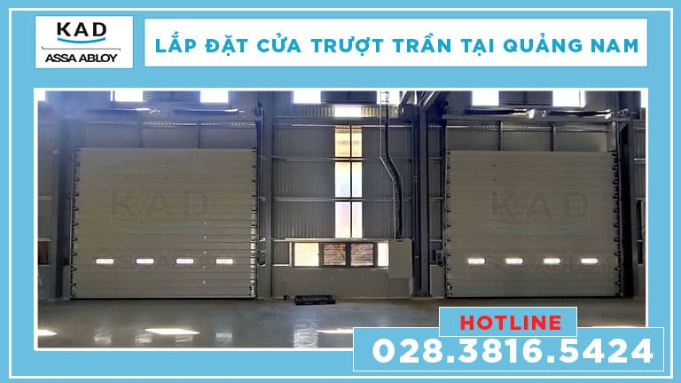 cửa trượt trần được lắp đặt tại quảng nam