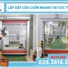 lắp đặt cửa cuốn nhanh tại sóc trăng