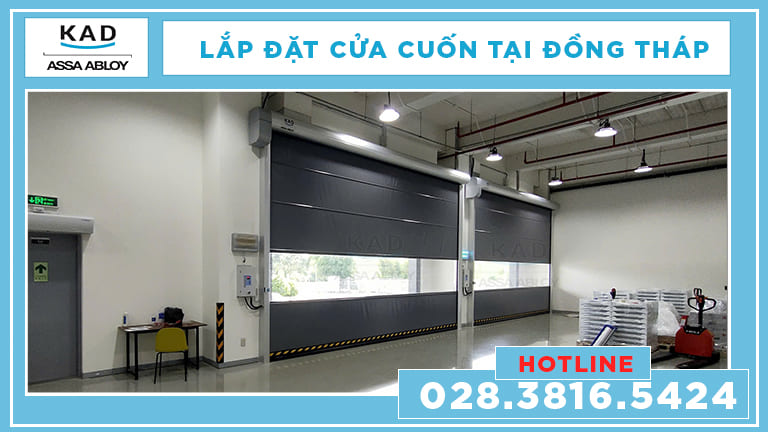 cửa cuốn nhanh kad tại đồng tháp