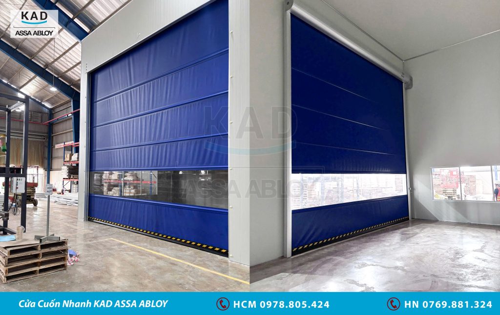 lắp đặt cửa cuốn nhanh tại sóc trăng